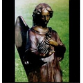 Classic Bronze Guardian Angel Monument Sculpture